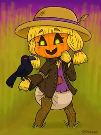 Diapered Scarecrow 