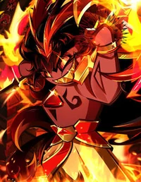 Burning spice cookie