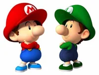 Baby Mario and Luigi