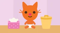 Baby Jinja the cat