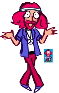 New Age Retro Hippie