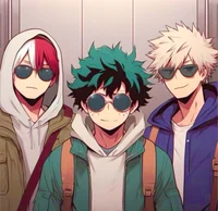 izuku shoto et bakug