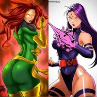 Jean Gray Psylocke 