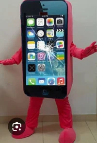 iPhone Broken Mascot