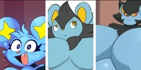 Shinx luxio luxray