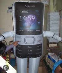 Nokia Inflate Mascot