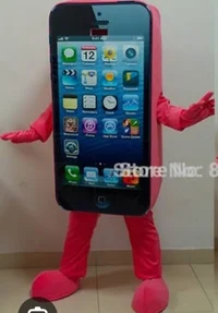 Red iPhone Mascot