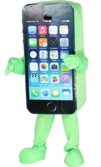 iPhone Green Mascot