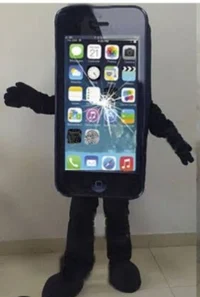 iPhone Black Broken
