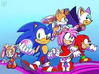Sonic and the gang