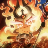 Fire spirit cookie