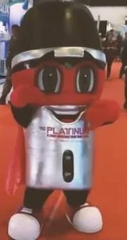 Platinum Mascot