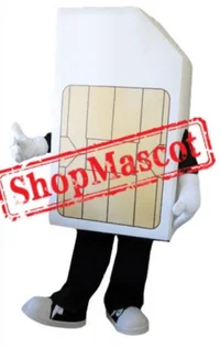 Sim card Mascot