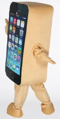 iPhone Brown Mascot