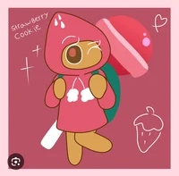 Strawberry cookie 