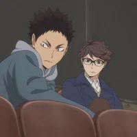 Oikawa and Iwaizumi 