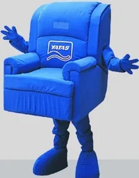 Chair mascot 