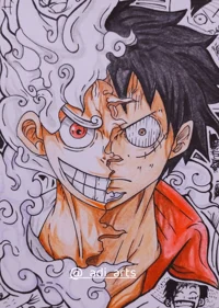 Luffy and Gear 5