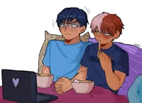 Mha TodoIida poly AU