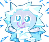 Icicle Yeti Cookie