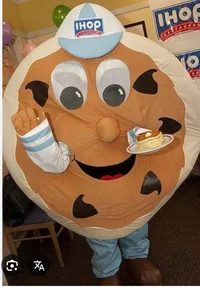 IHOP Pancake mascot