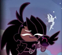 Black raisin cookie