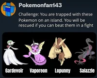 Trapped with Pokémon