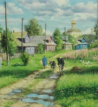 Soviet village