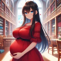 Pregnant Librarian