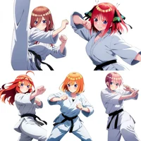 Quintillizas Karate