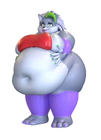 Fat Roxanne wolf 