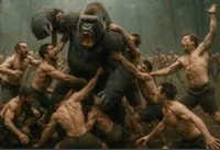 100 Men VS 1 Gorilla