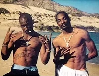 Tupac and Snoop Dogg