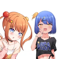 Visa and Master-chan