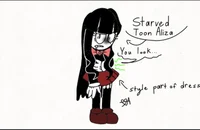Starved Toon Aliza