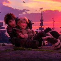 Hiccup and Astrid
