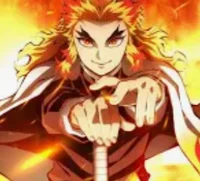 KNY- Kyojuro- Burned