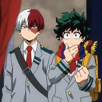 Shoto and Izuku