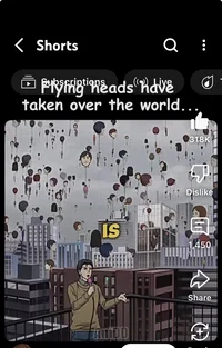 Flying heads apocaly