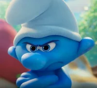 Grouchy smurf