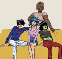 Gorillaz-Genderswap
