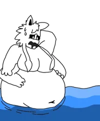 Fem Squid Dog -Vore-