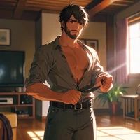 Violent husband 