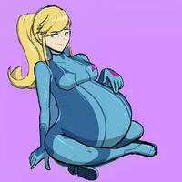Pregnant Aran Samus