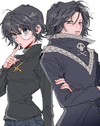 Shizuku and Feitan 
