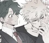 Кацуки и Изуку