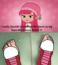 Strawberry Bigfooted