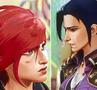 Caitlyn and Vi