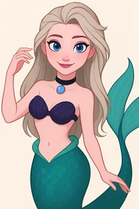 Elsa - Mermaid