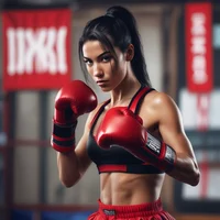 Kickboxer Natalia